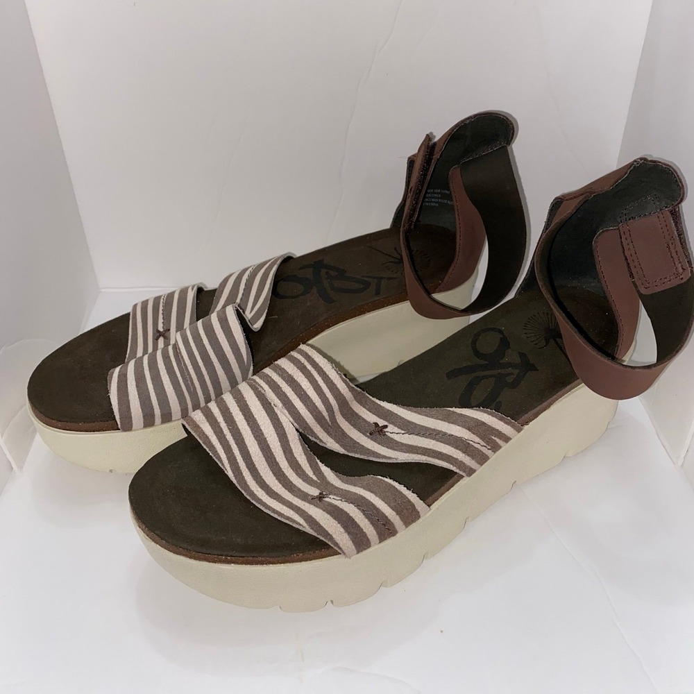 Wedge OTBT Montauk Sandals sz.10 - Picture 2 of 5